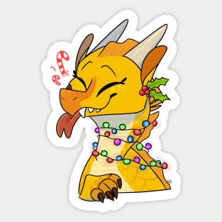 A Sunny Christmas Sticker